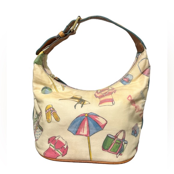 Dooney & Bourke Miami summer theme Satchel Small -Pre loved ❤️ - Picture 1 of 7